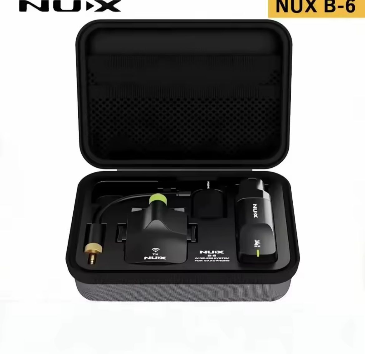 🎷 מיקרופון אלחוטי מקצועי לסקסופון